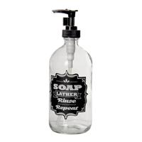 Dosatore Sapone Vetro 500 Ml