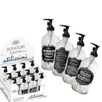 Dosatore Sapone Vetro 500 Ml