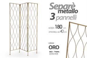 Separe A 3 Gold 40*180 Cm