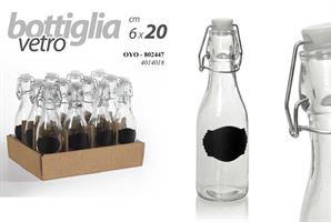 Bottiglia Vetro 250 Ml 6*20 Cm
