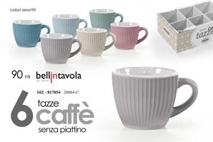 6 Tazzine Caffe' 90 Cc