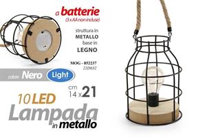 Lampada Led 14*14*21 Cm