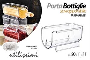Porta Bottiglie Trasparente 20*11*11 Cm