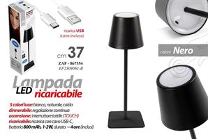 Lampada Led Nera 800 Mah