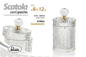 Scatola Vetro Trasprante  8,2*12,5 Cm