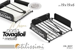 Porta Tovaglioli Maison 19*19*6 Cm