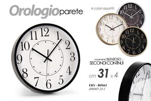 Orologio Plastica 31*4,3 Cm