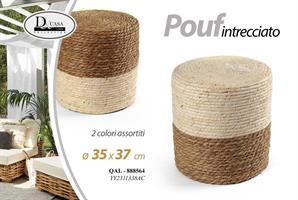 Pouf Assortito 35*37 Cm
