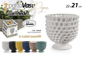 Vaso Ceramica Ass 22*21 Cm