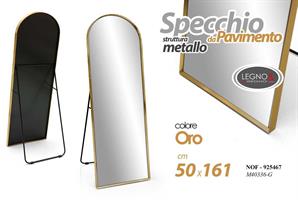 Specchio Oro 50*161*3,5 Cm