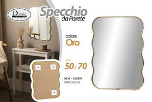Specchio Oro 50*70*1,8 Cm