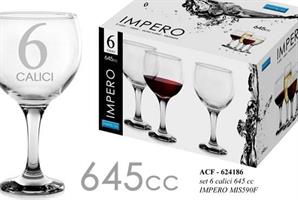 6 Calici 645Cc Impero