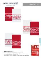 Set2Pz Asciugamani 1+1 In Spugna Jacquard Sommaruga