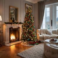 Albero Natale Logan H210 1432Rami Diam.86