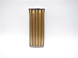 Candela Liscia H.24Cm Oro Metallizzato 5901259383249