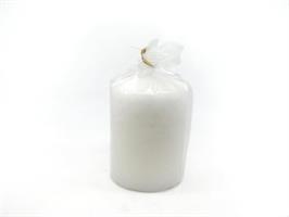 Candela Cero H.10Xd.7Cm Bianco Laccato