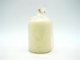 Candela Cero H.10Xd.7Cm Beige Laccato