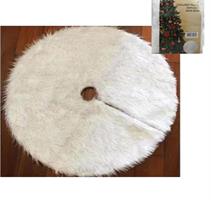 Coprialbero Pelliccia Diam.120Cm. Bianco Senza Design