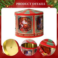 Carillon Latta H.19Xd22Cm. C/Disegni Natale