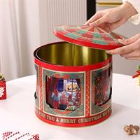 Carillon Latta H.19Xd22Cm. C/Disegni Natale