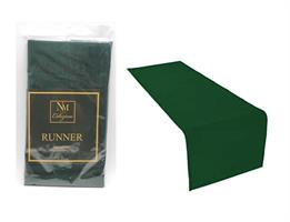 Runner Velluto 140X40Cm. Verde