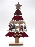 Albero Natale Panno H.29.5X16.5X4Cm