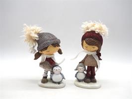 Bambina C/Sciarpa In Tessuto
