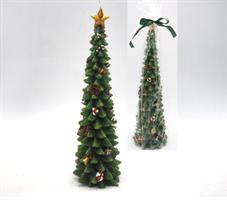 Candela Albero Di Natale H24.5X7.8Cm.