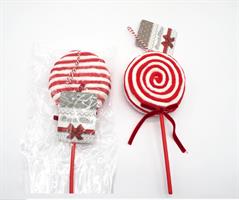 Lecca Lecca Natalizio. H.24X10Cm 2Ass.Ti - Linea Candy