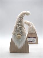 Gnomo In Legno H.26X11.5Cm.