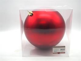 Sfera Diam.25Cm. Opaca Rossa