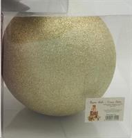 Sfera Diam.20Cm. Oro Con Brillantini