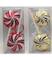 Set 2 Decorazioni Lecca Lecca Ass.Ti. H10Cm.