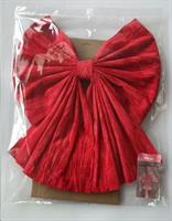 Fiocco Dietro Porta Velluto Rosso C/Nastro H.52X52Cm