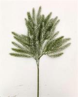 Ramo Aghi Pino Plastica H.55Cm. Cristallo