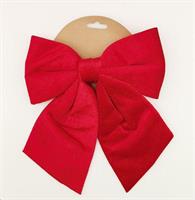 Fiocco Velluto Da Append.H.23X20Cm Rosso