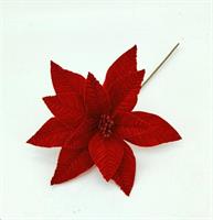 Stella Di Natale. D.28X40Cm - Rosso