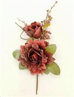 Pick C/Fiori - H35Cm - Porpora