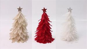 Albero Piume C/Stella 36X21X21Cm Colori Ass.Ti