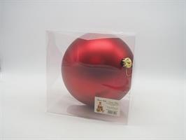 Sfera Diam.20Cm. Opaca Rossa
