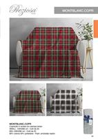 Copritutto In Loneta Con Stampa Tartan Sommaruga