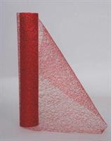 Rotolo Rete Poliestere Cm.29X2,7Mt Rosso