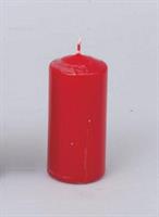Candela Cilindro Cm.5X10H Rossa
