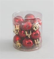 12 Sf.Mm.20 Pvc Rosse Met/Sat/Ass.In Cilindro In Espositore