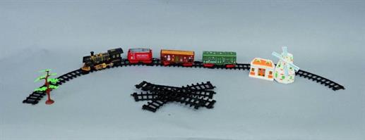 Trenino C/Luci E Musica A Batterie 2Aax1.5 Non Incluse