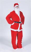 Vestito Babbo Natale Serie Medio Lusso Set 5 Pz In Bst