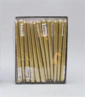 Candela Oro Cm.25 Metallizzata In Scatola Espositore