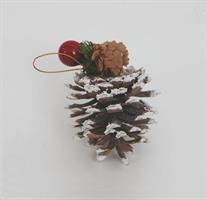 Display Pigna Cm.7 C/Neve Ebacche Rosse