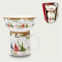 Tazza Con Ciotola Christmas Land