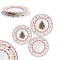 Servizio Piatti 18 Pz Albero